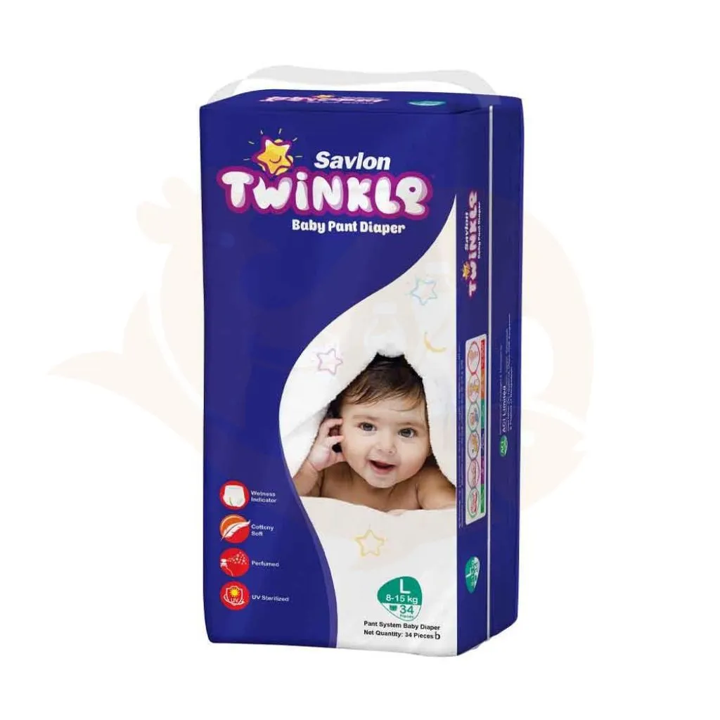Twinkle diaper large packet (Size L) 8 - 15 kg | টুইংকেল ডাইপার