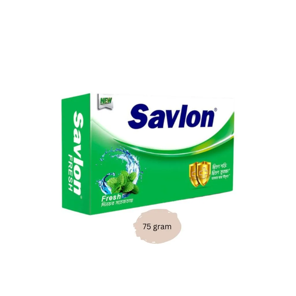 Savlon soap Fresh 75 gram
