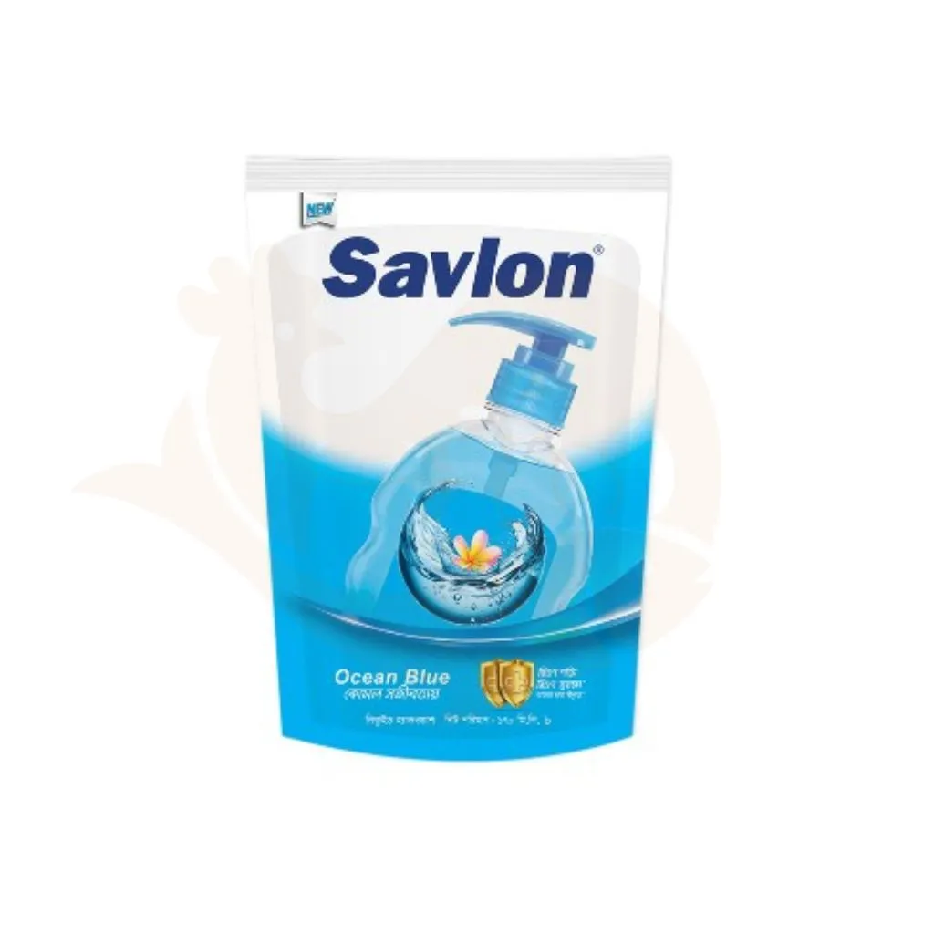 Savlon liquid hand wash refill 170 ml - Ocean Blue | স্যাভলন হ্যান্ড ওয়াশ