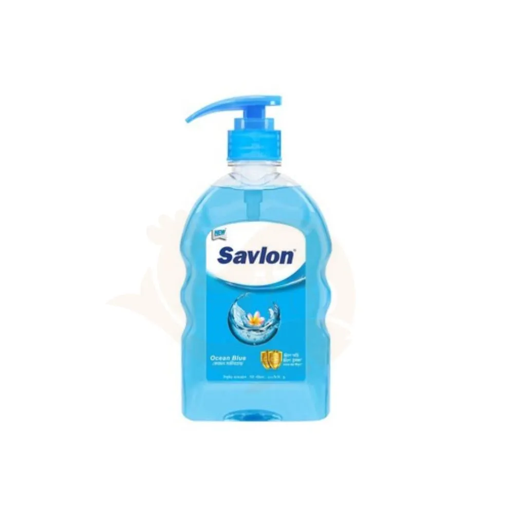 Savlon liquid hand wash pump 200 ml - Ocean Blue