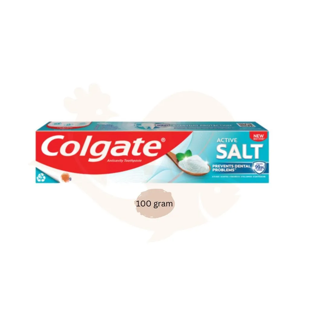 Colgate active salt toothpaste 100 gram | কোলগেট টুথপেস্ট