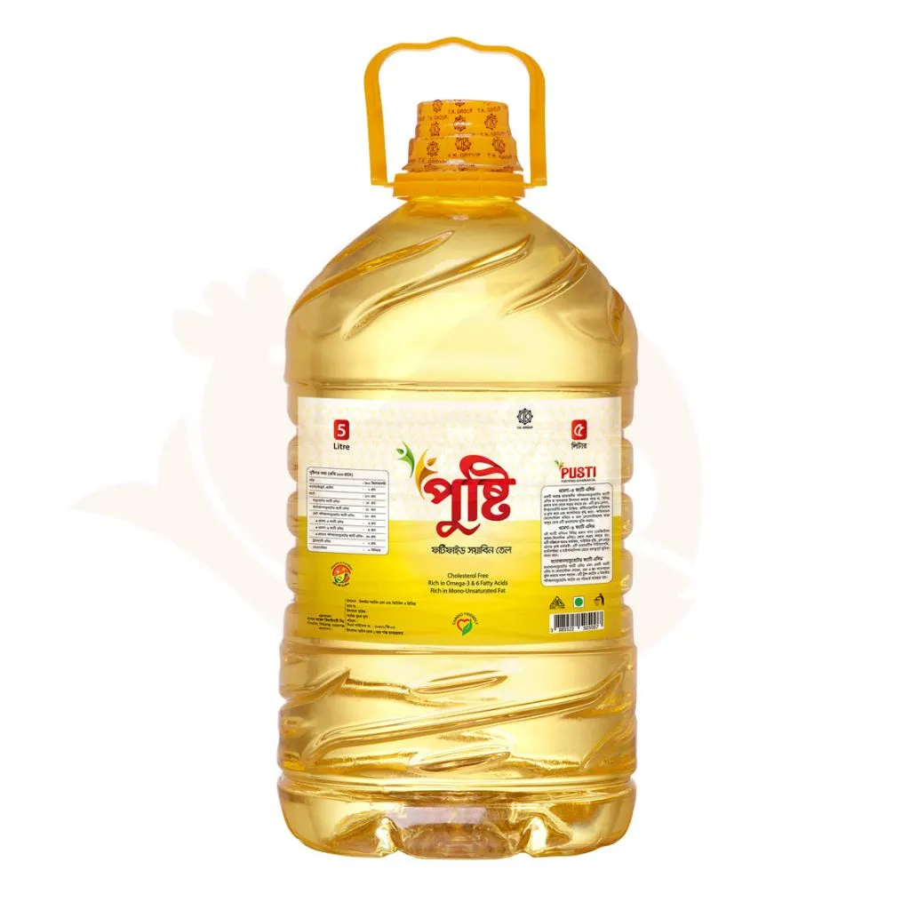Pusti soyabean oil 5 liter | পুষ্টি সয়াবিন তেল