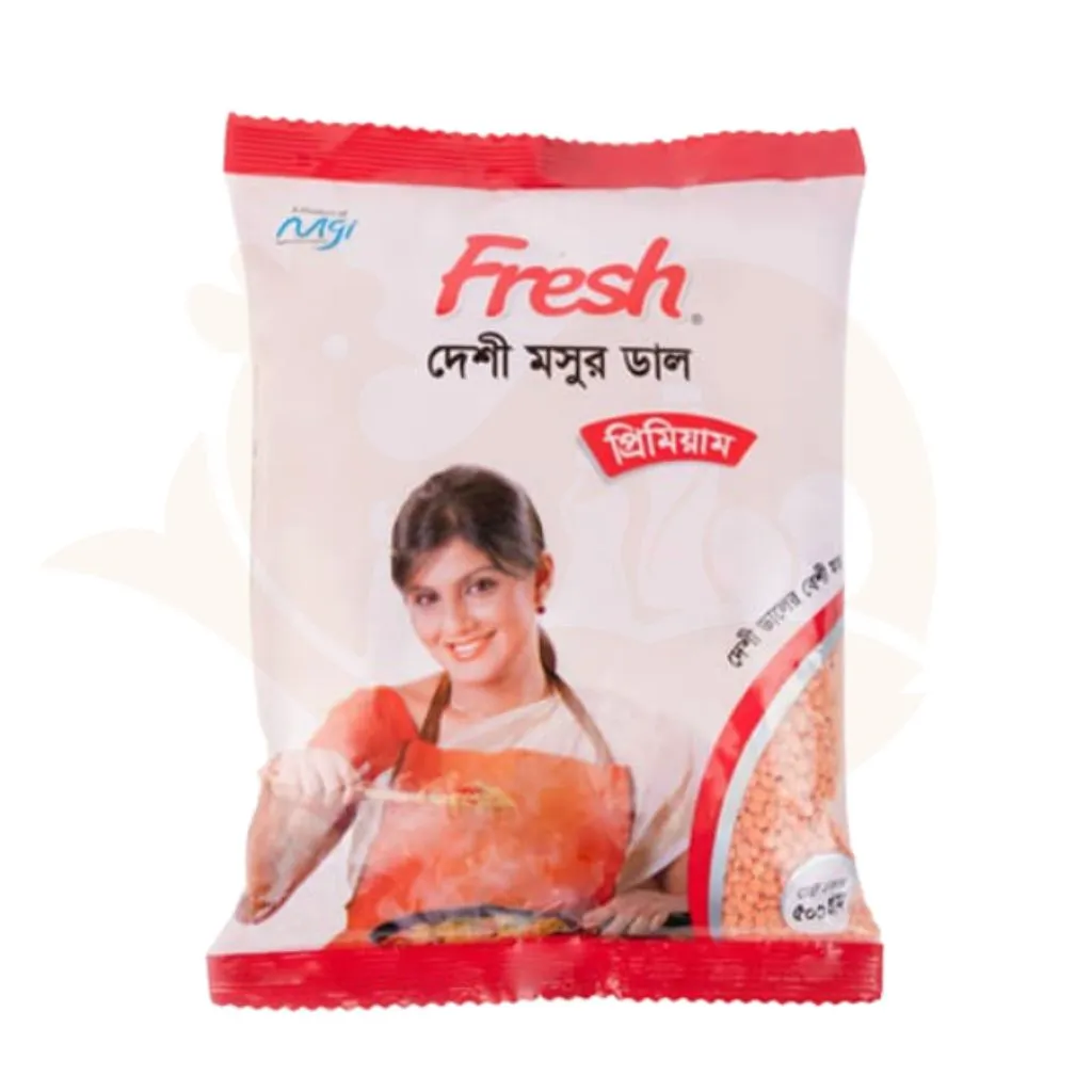 Fresh premium deshi mosur dal 500 gram | দেশী মসুর ডাল