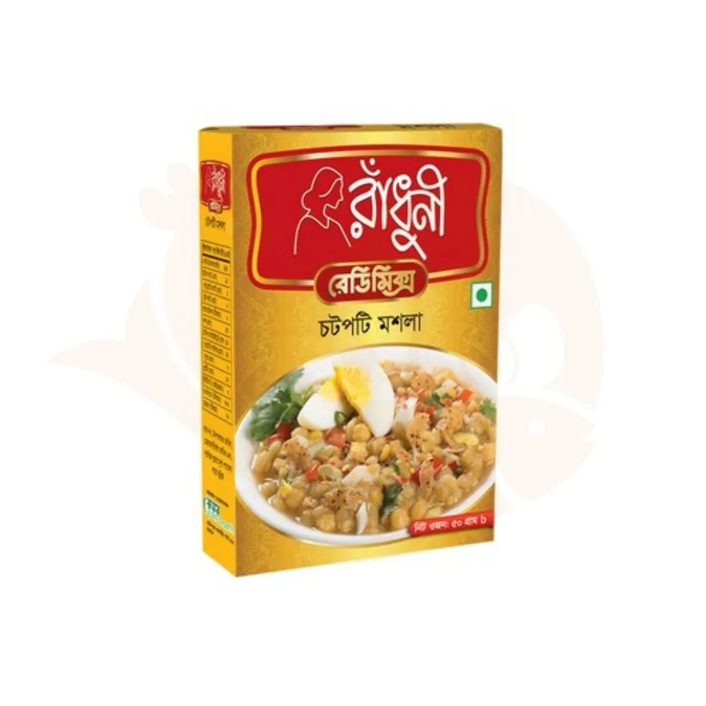 Radhuni chotpoti masala 50 gram (Chotpoti Mosla)