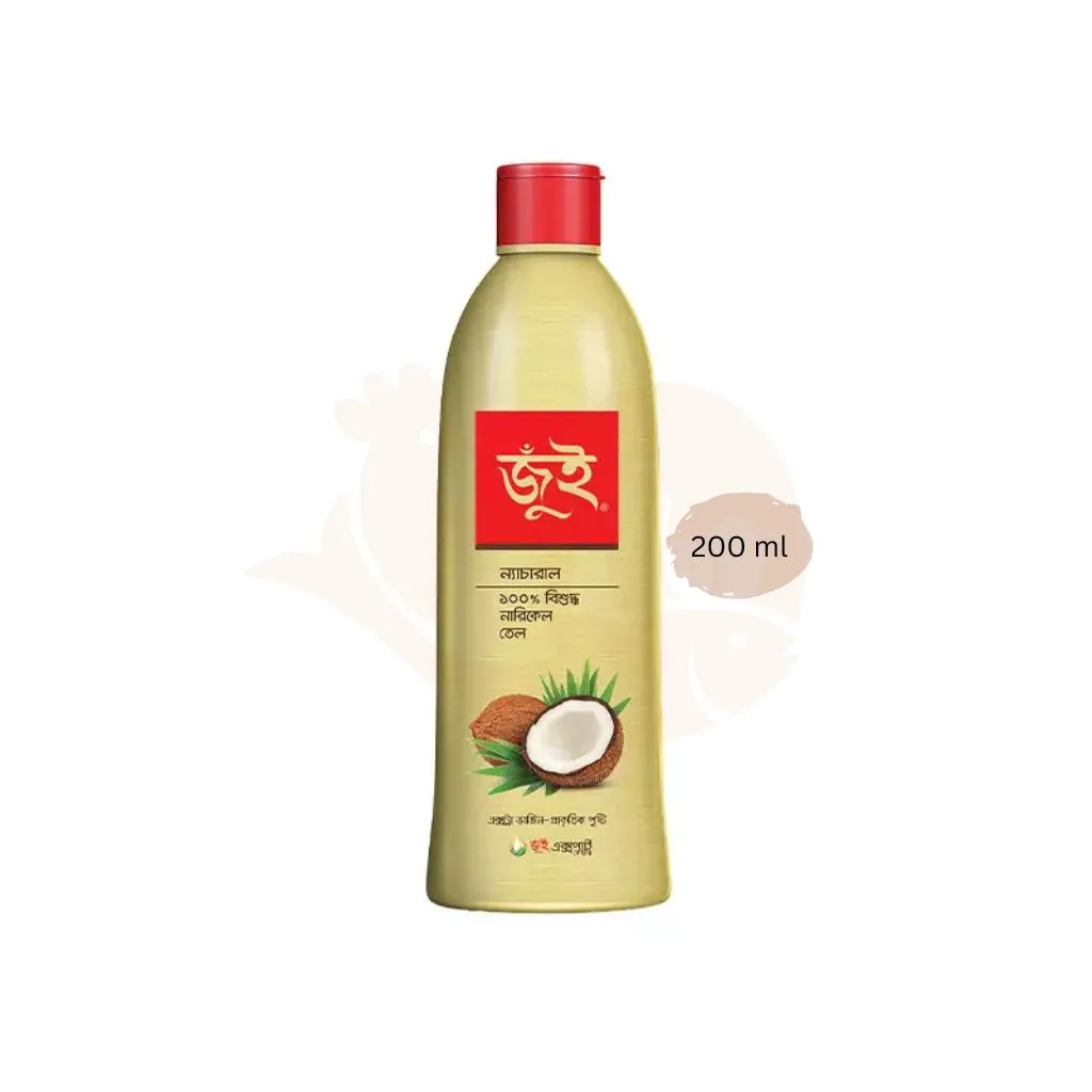 Jui pure coconut oil 200 ml (Hair Oil) | জুঁই হেয়ার অয়েল