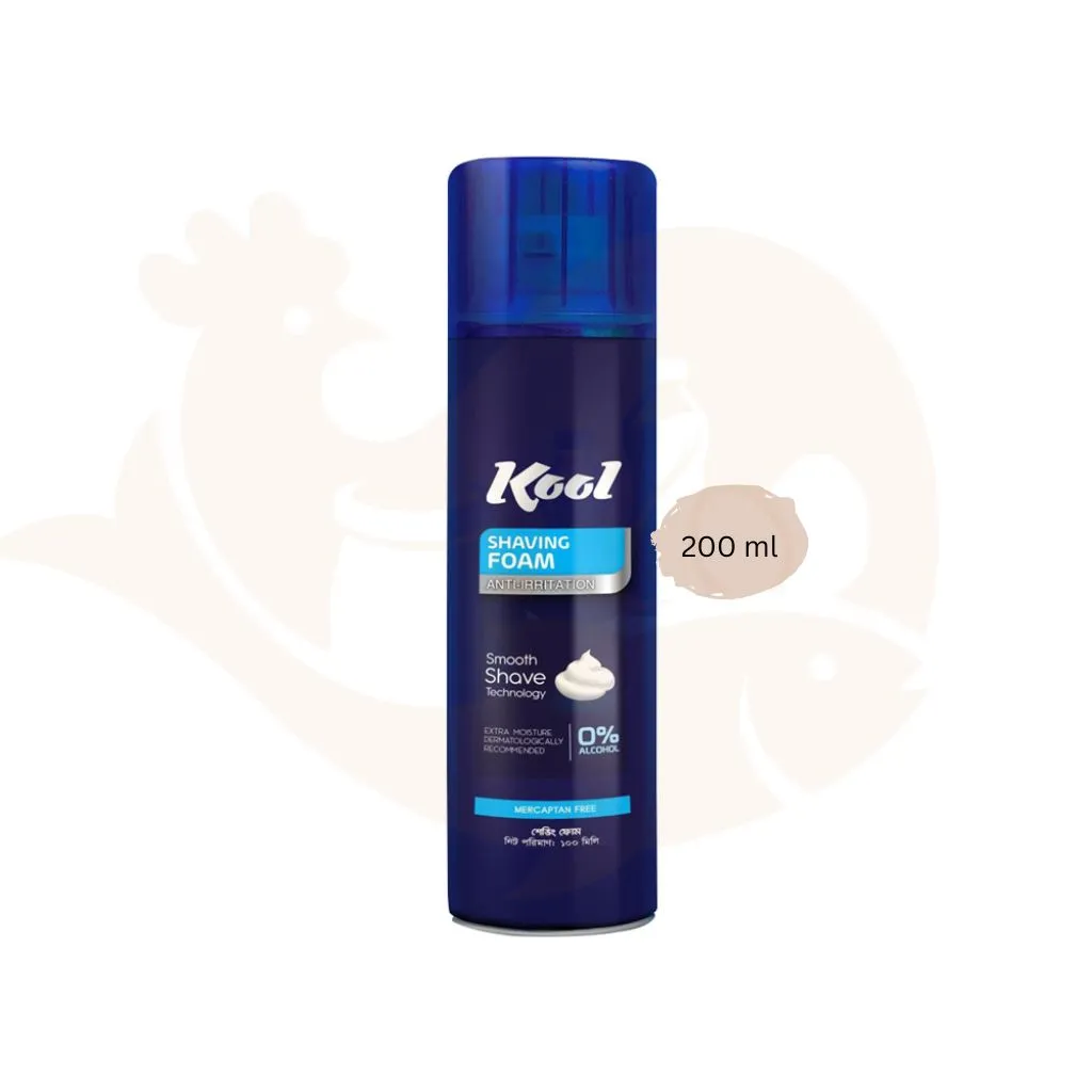 Kool shaving foam 200 ml