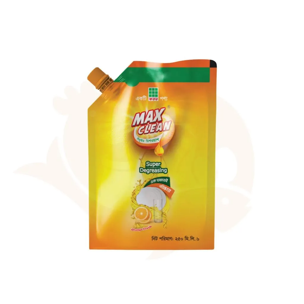 Maxclean liquid dish wash 250 ml