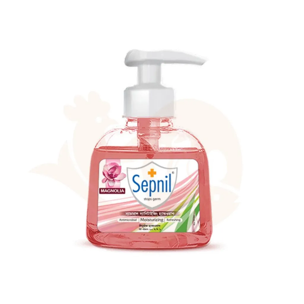 Sepnil Magnolia liquid hand wash pump 200 ml | সেপনিল হ্যান্ড ওয়াশ