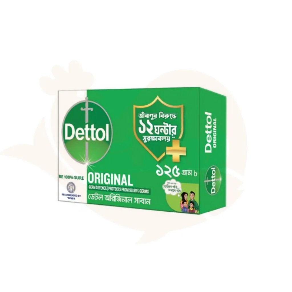Dettol soap original 100 gram | ডেটল সাবান