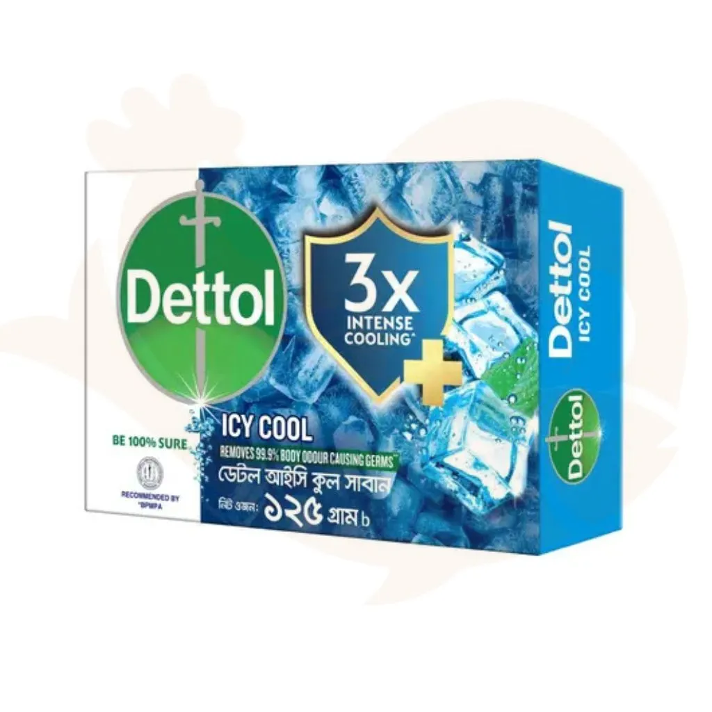 Dettol ICY Cool soap 125 gram