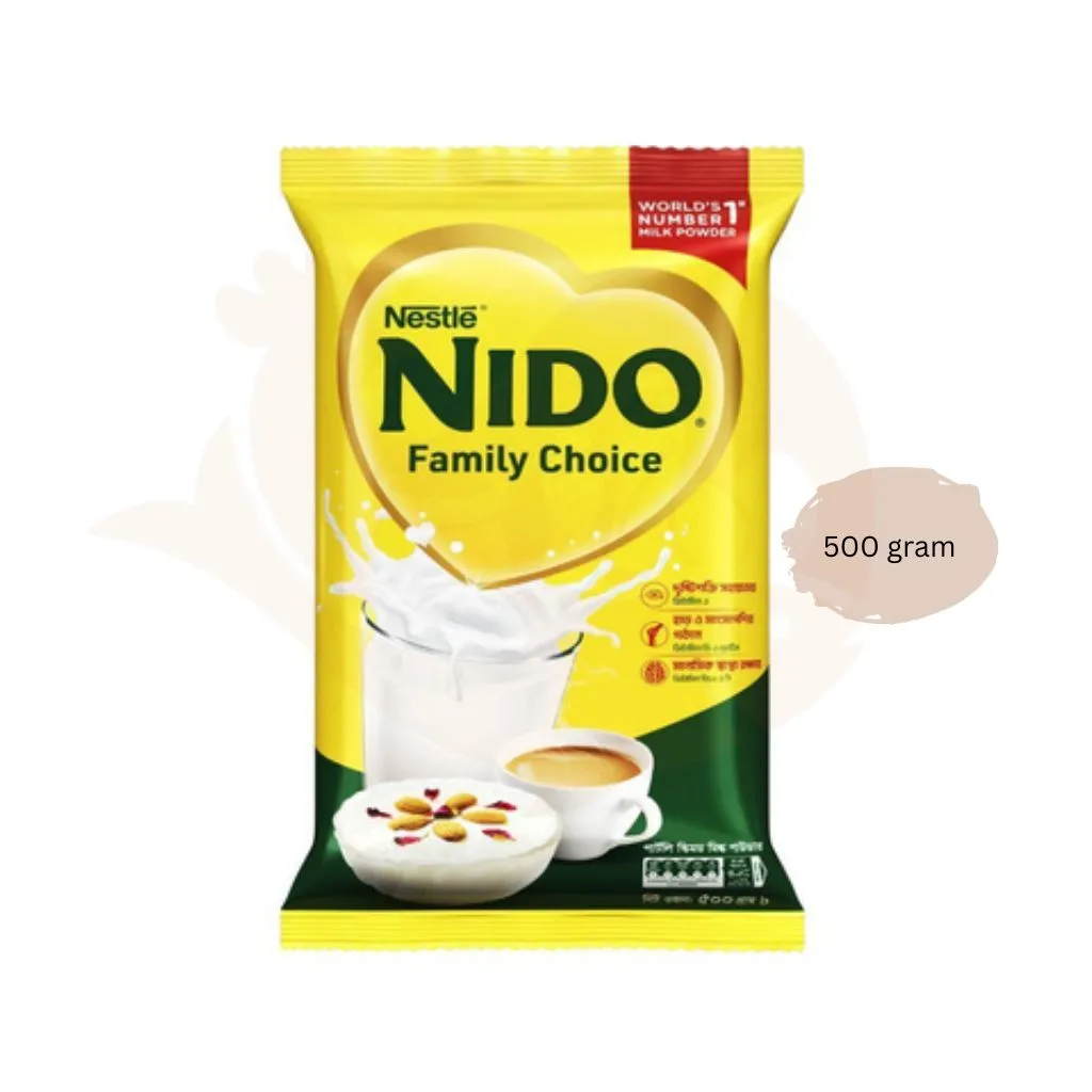 Nestle nido family choice milk powder 500 gram | নিডো পাউডার দুধ