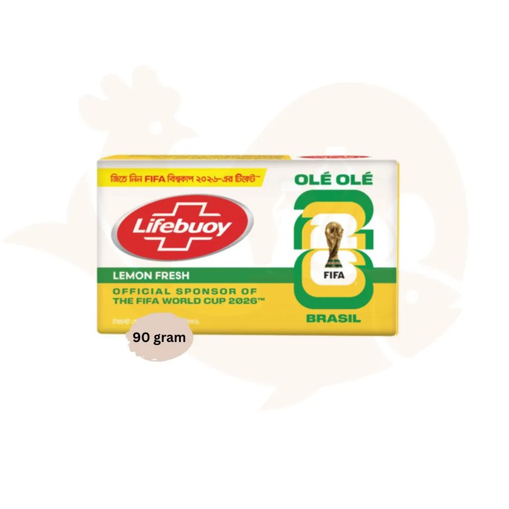 Lifebuoy soap 90 gram - Lemon Fresh | লাইফবয় সাবান