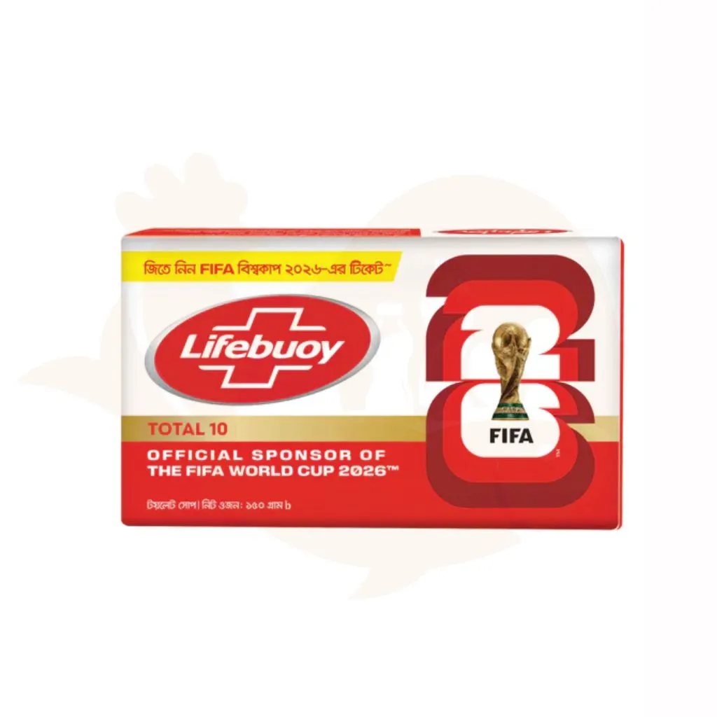Lifebuoy soap 150 gram - Total 10 | লাইফবয় সাবান