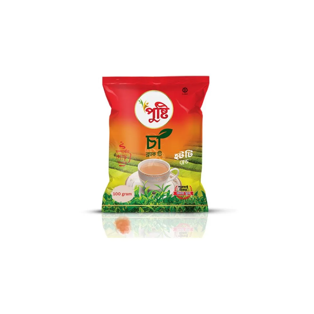 Pusti tea - family blend black tea 100 gram | পুষ্টি চা