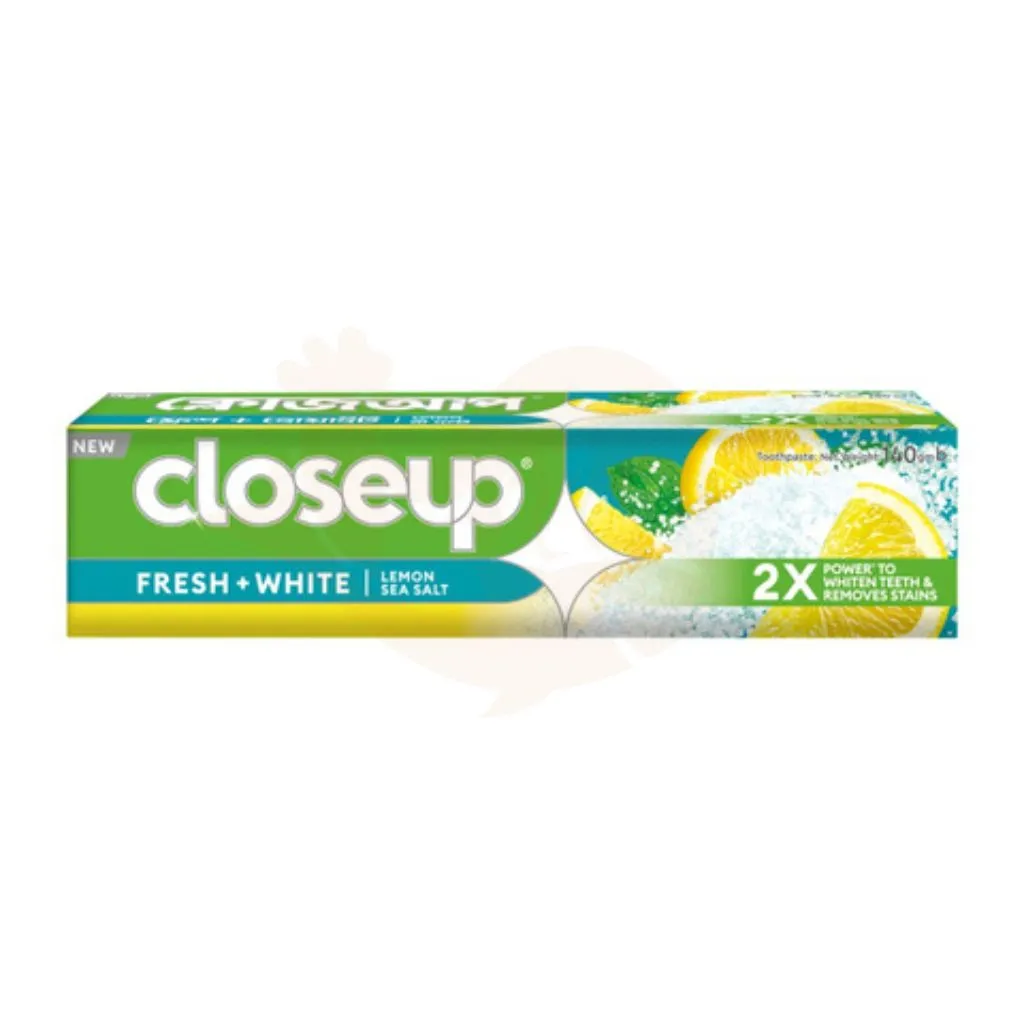 Closeup toothpaste 140 gram - Lemon Sea Salt