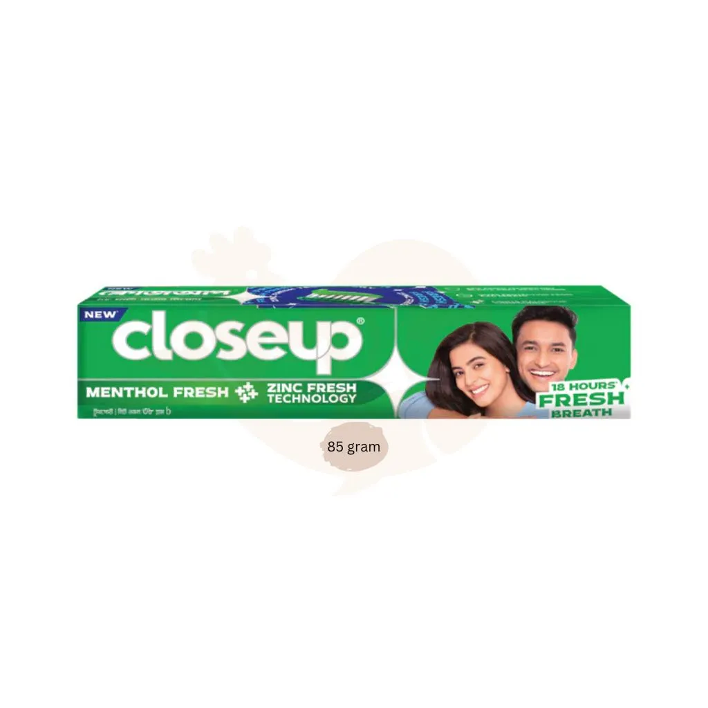 Closeup toothpaste menthol fresh 85 gram | ক্লোজআপ টুথপেস্ট