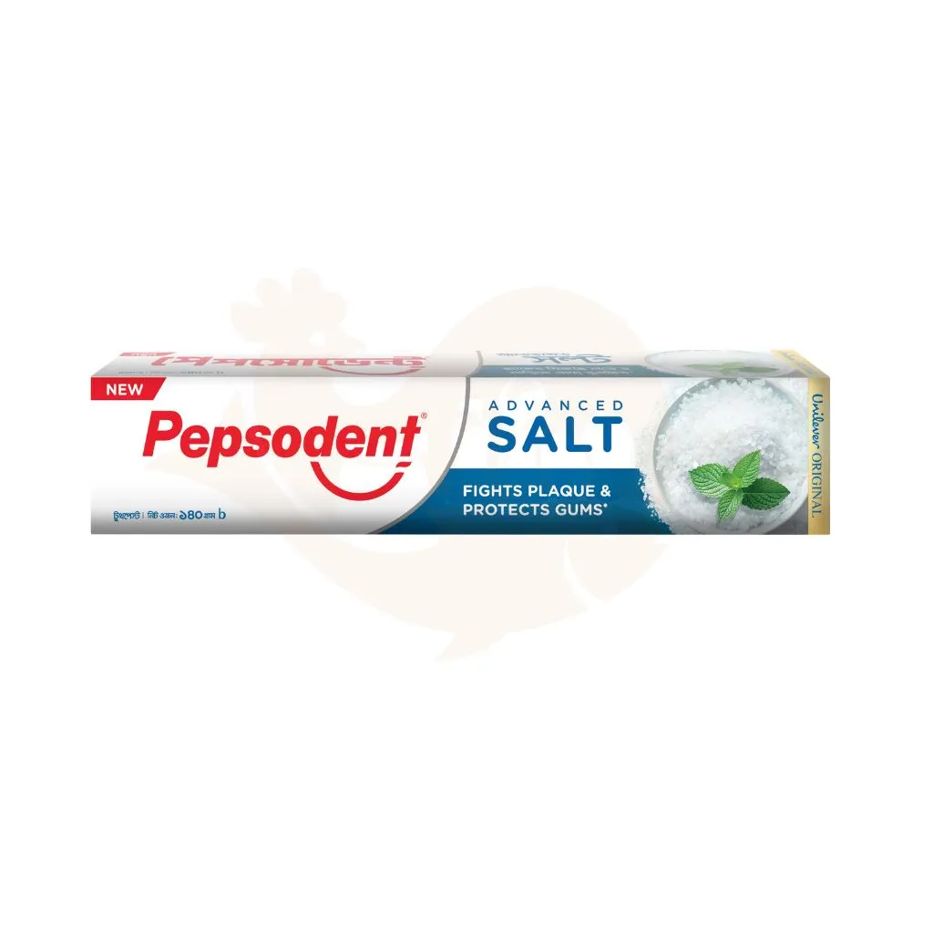 Pepsodent toothpaste advanced salt 140 gram | পেপসোডেণ্ট টুথপেস্ট