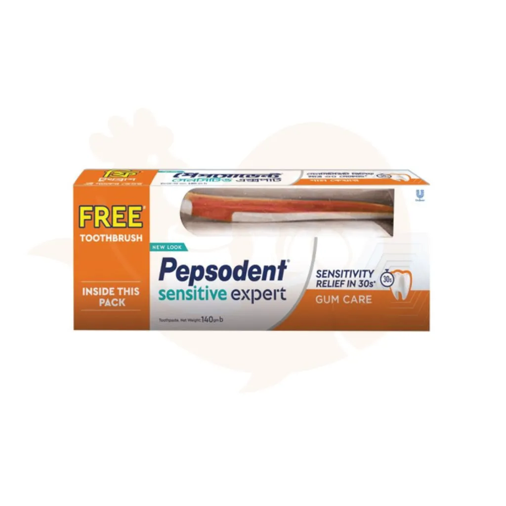 Pepsodent sensitive expert 140 gram - Gum Care