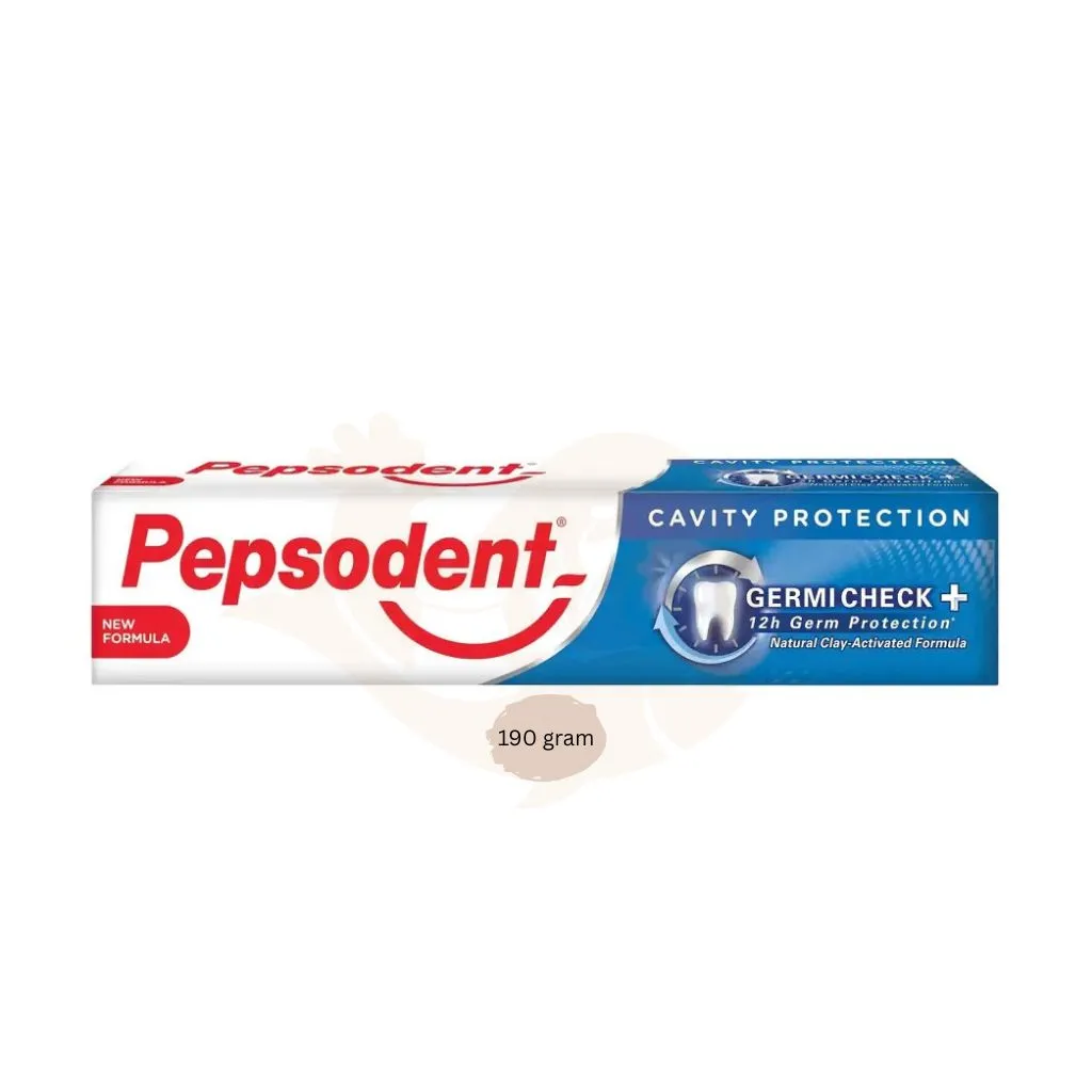 Pepsodent germi check plus toothpaste 190 gram - Cavity Protection