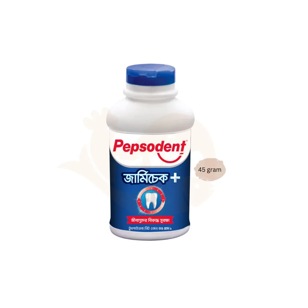 Pepsodent germi check plus toothpowder 45 gram