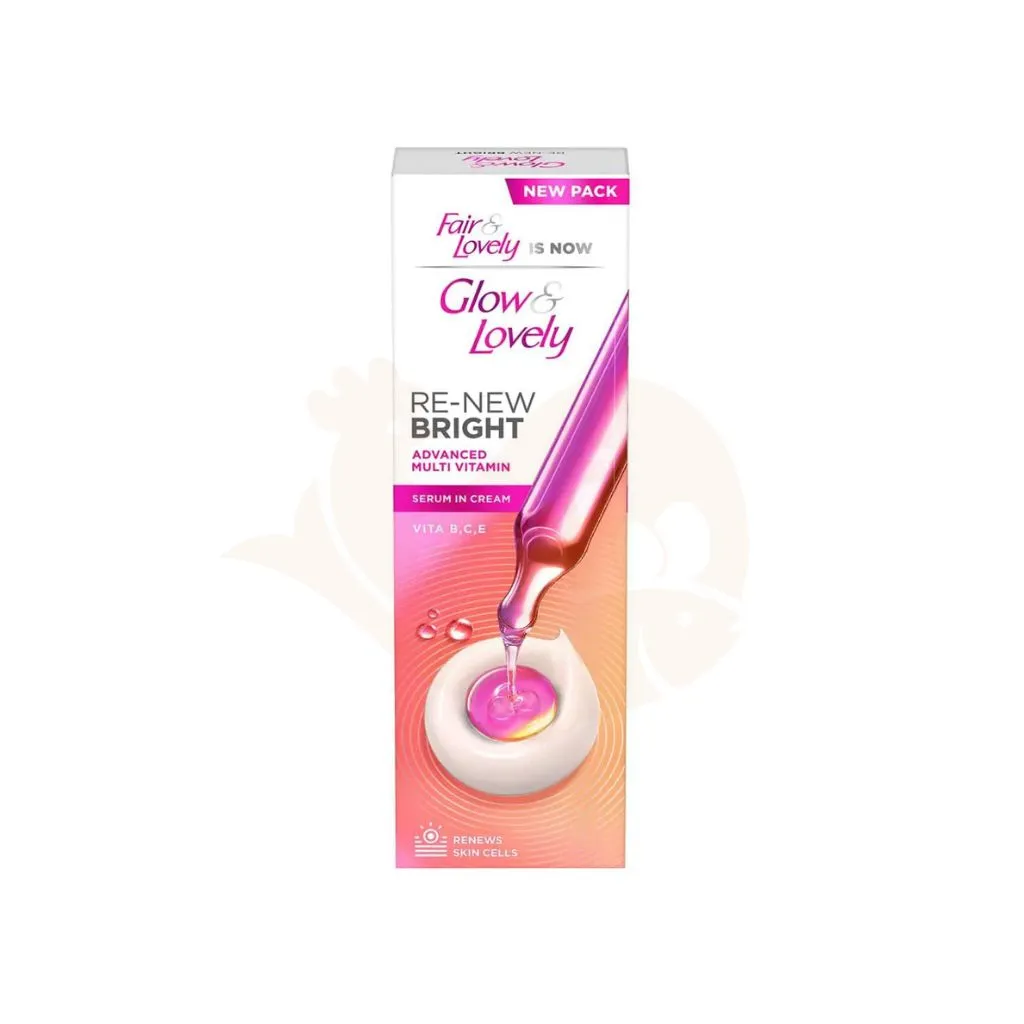 Glow & Lovely skin cream 47 gram - Multivitamin Re-New Bright | ফেয়ার এন্ড লাভলি ক্রিম