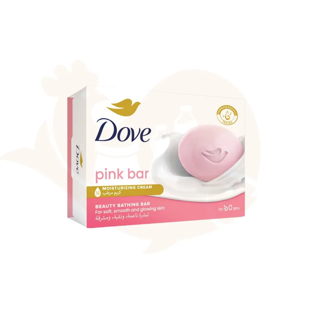 Dove soap 90 gram (Pink Bar) | ডাভ সাবান