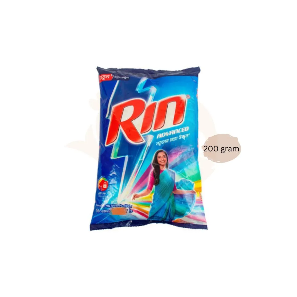 Rin detergent powder 200 gram