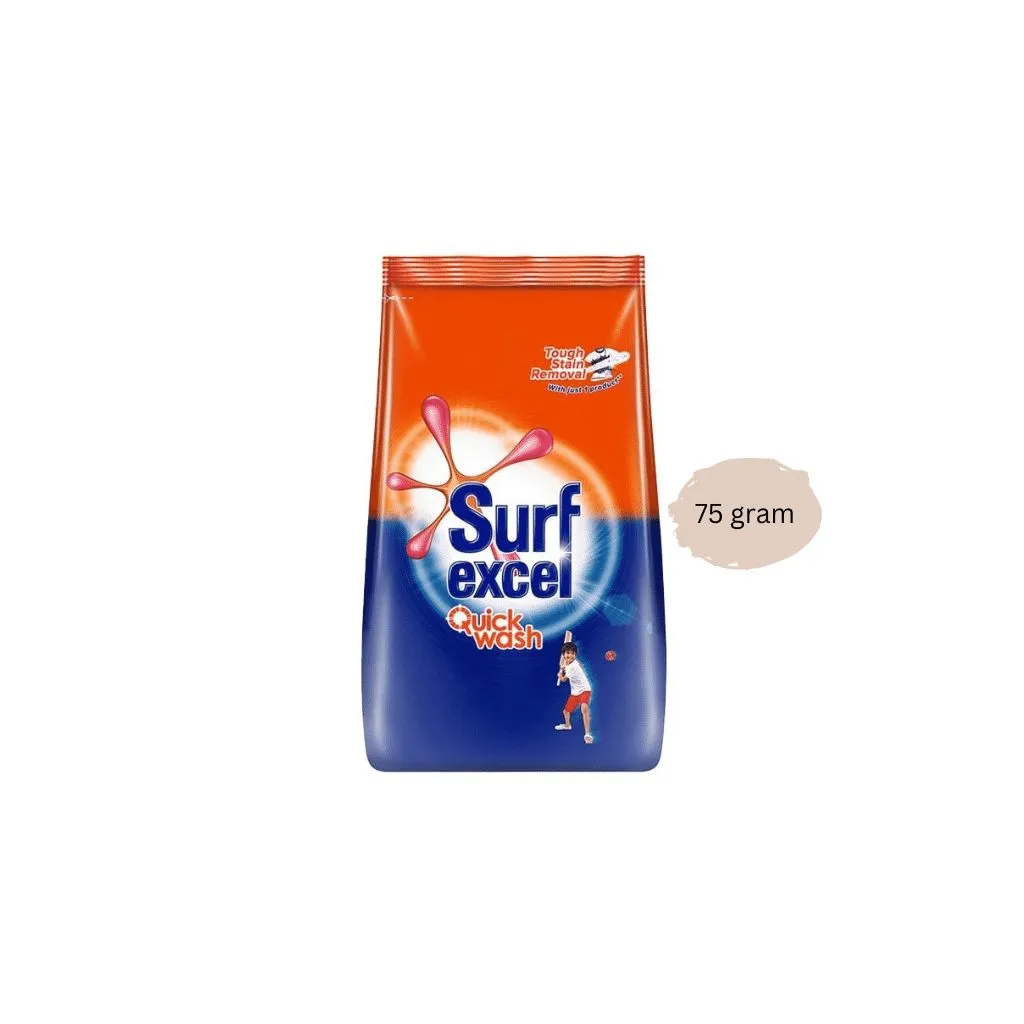Surf excel detergent powder 75 gram | সার্ফ এক্সেল ডিটারজেন্ট পাউডার