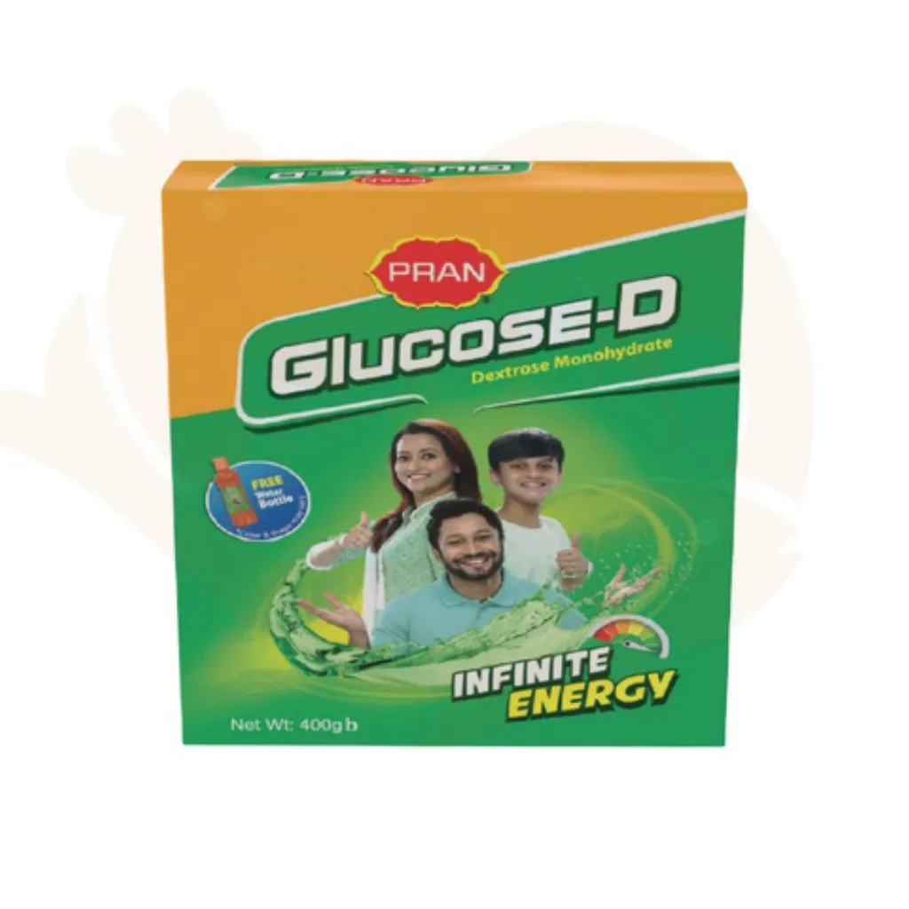 Pran Glucose-D 400 gram | গ্লুকোজ ডি