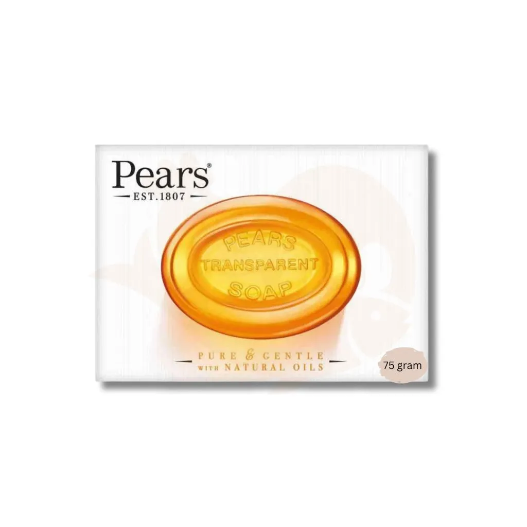 Pears transparent soap 75 gram | পিয়ার্স ট্রান্সপারেন্ট সাবান