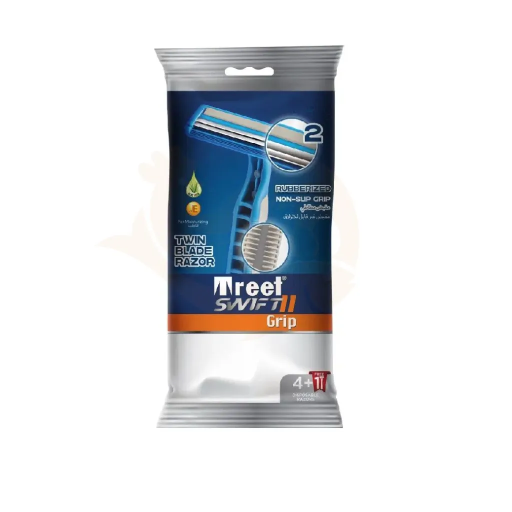 Treet grip twin blade razor | গ্রিপ রেজার