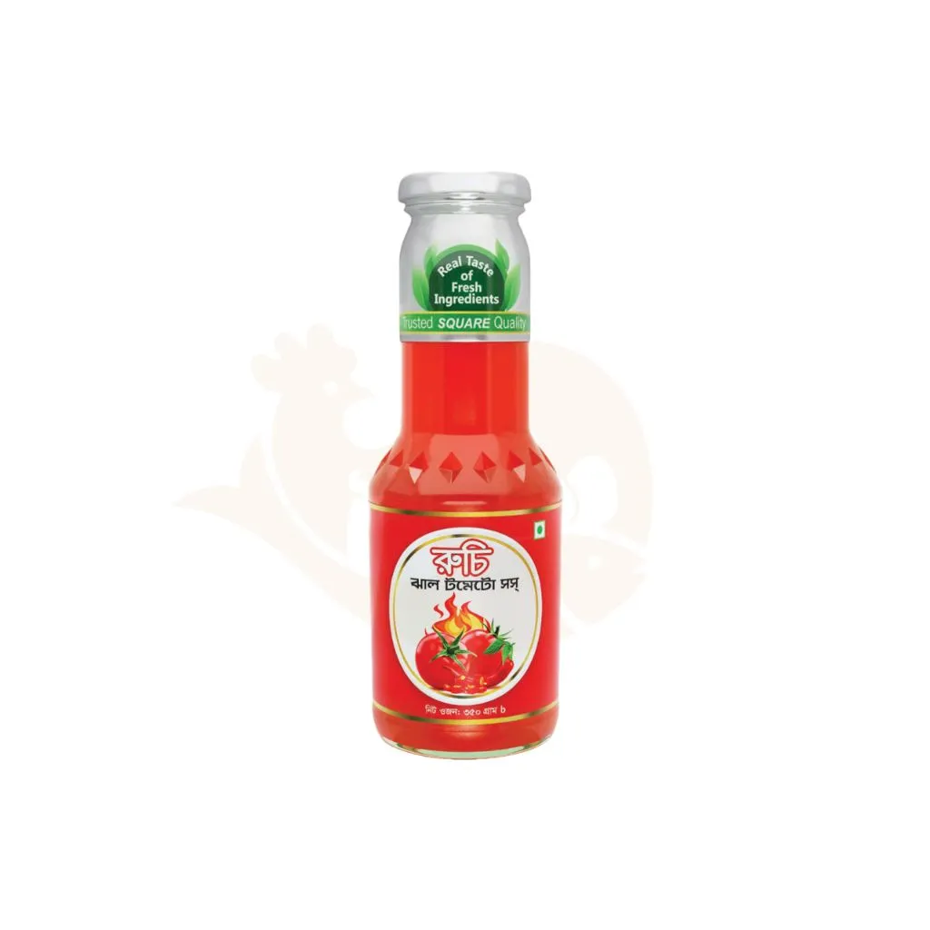Ruchi hot tomato sauce 350 gram | রুচি টমেটো সস