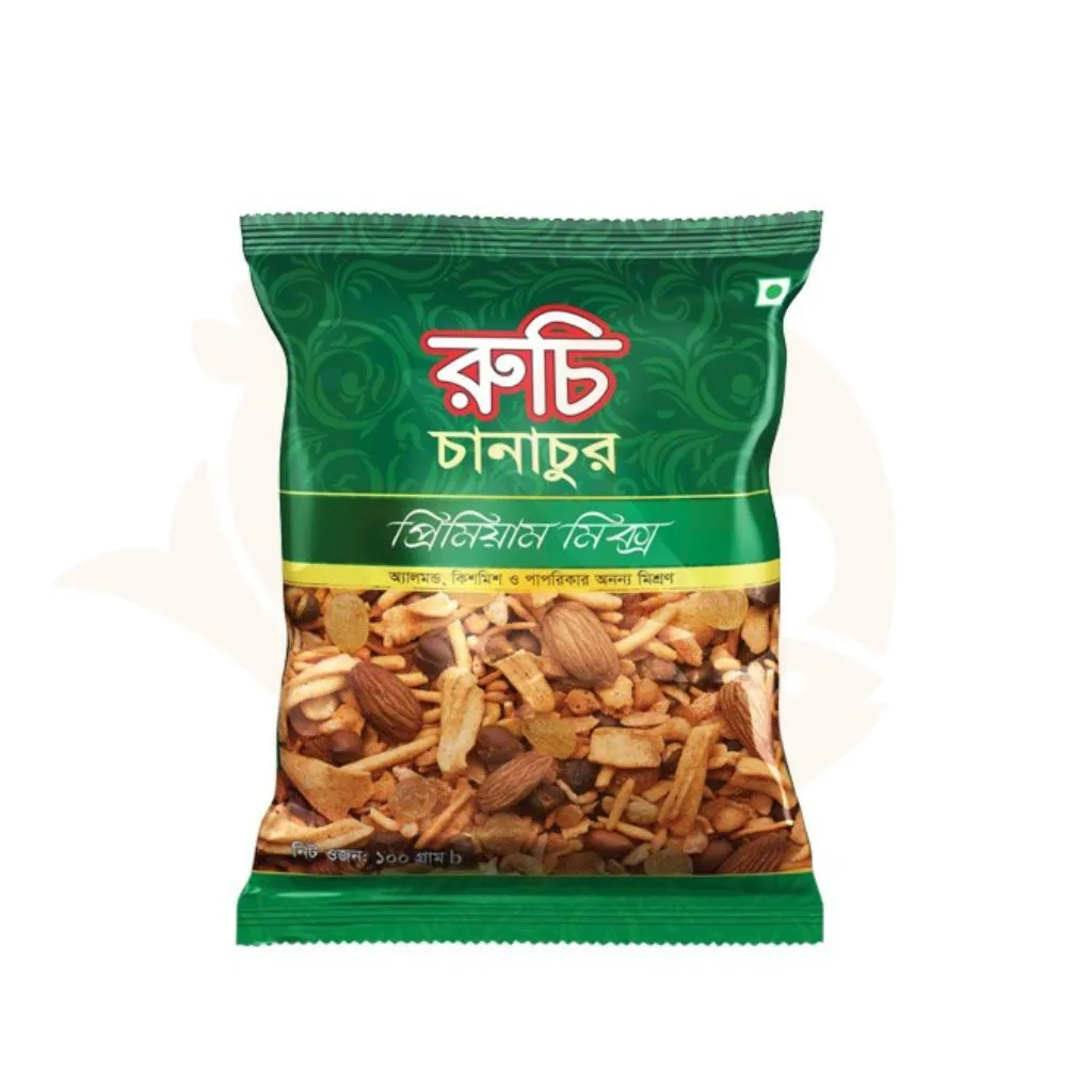 Ruchi premium mix chanachur 100 gram | রুচি প্রিমিয়াম চানাচুর