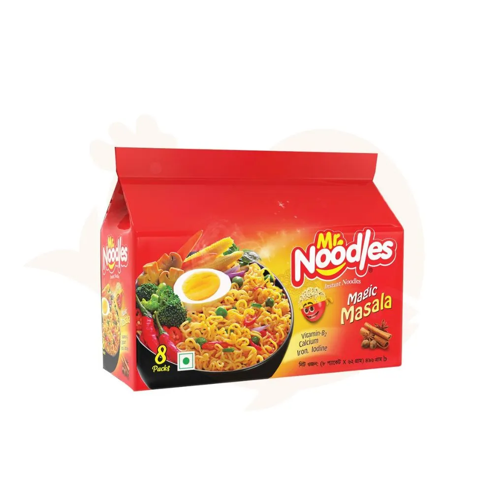 Mr Noodles magic masala 8 piece packet | মিস্টার নুডলস