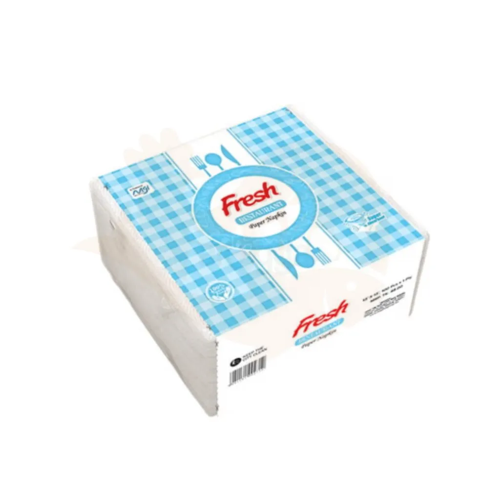 Fresh restaurant paper napkin tissue 100 pcs