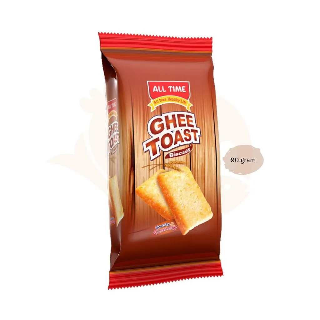 All Time ghee toast biscuits 90 gram | ঘি বিস্কুট