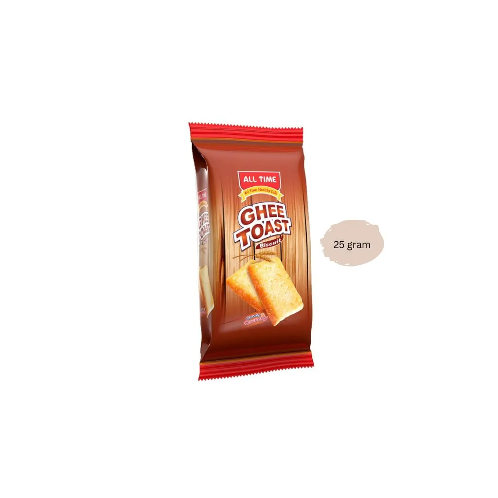 All Time ghee toast biscuits 25 gram | ঘি বিস্কুট