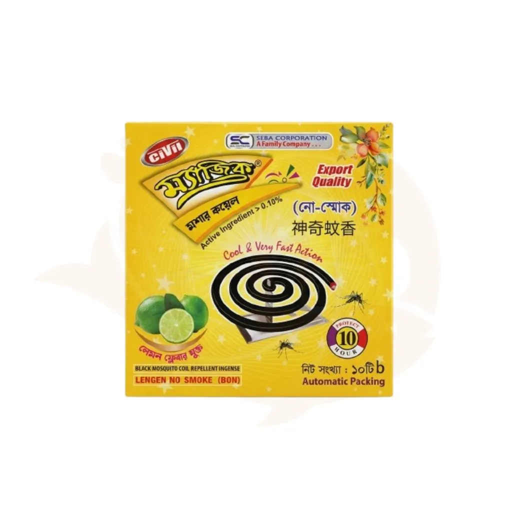 Magic no smoke coil (Lemon Flavour) | নো স্মোক কয়েল