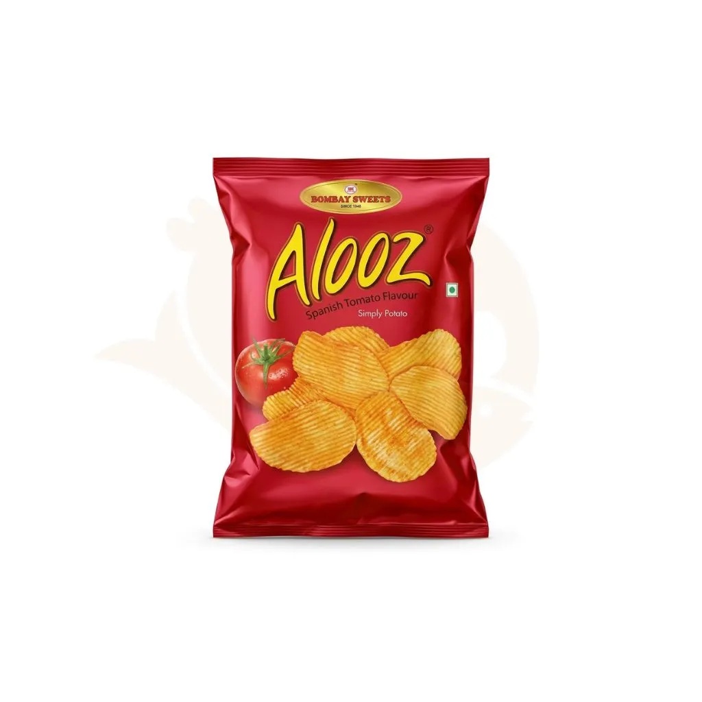 Alooz spanish tomato flavour potato chips (20 taka)