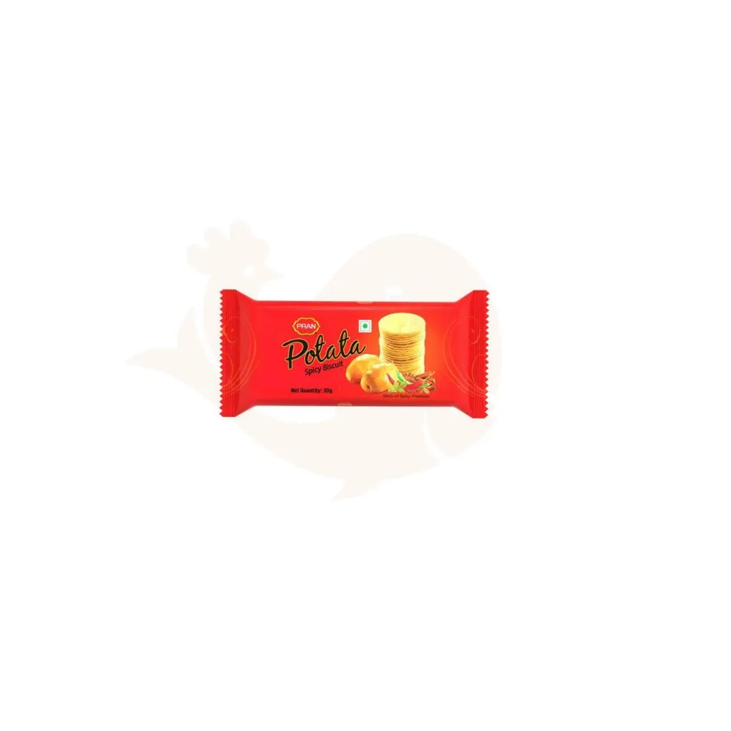 Pran potata spicy biscuit 25 gram | পটাটা বিস্কুট