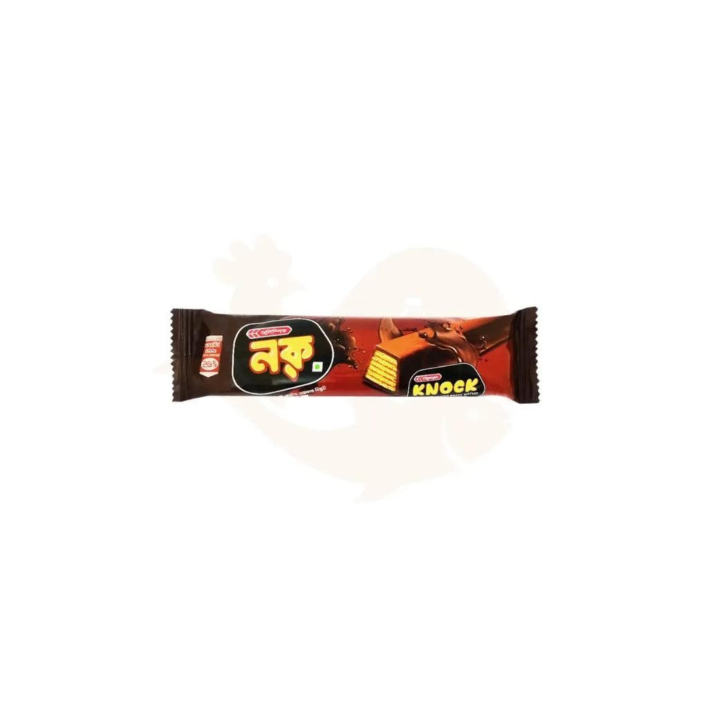 Olympic knock chocolate coated wafer biscuits | নক চকলেট