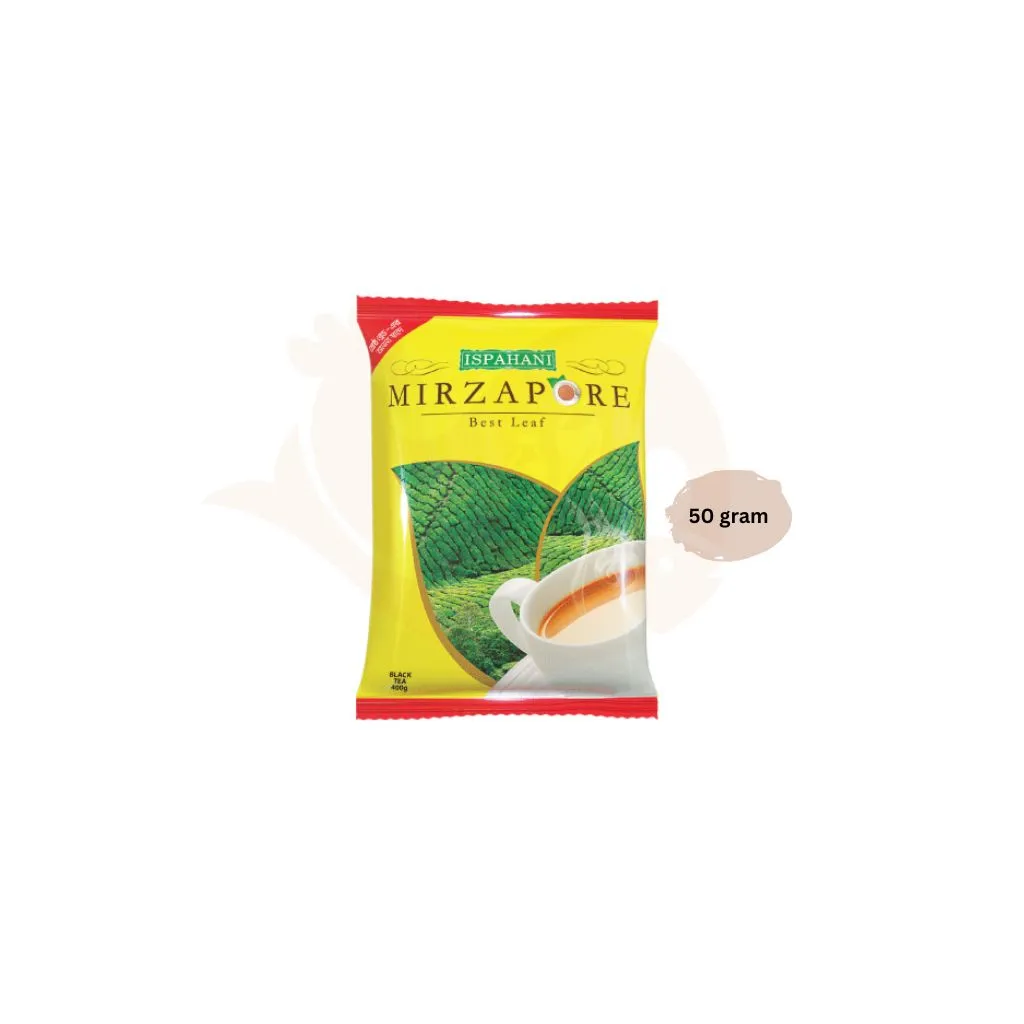 Ispahani mirzapore tea leaf 50 gram | ইস্পাহানি মির্জাপুর চা