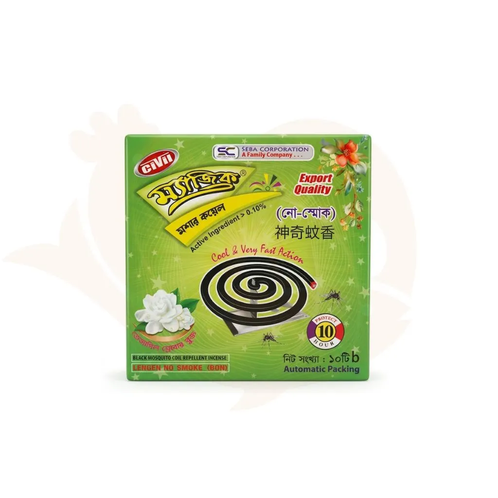 Magic no smoke coil (Jasmine Flavour) | নো স্মোক কয়েল