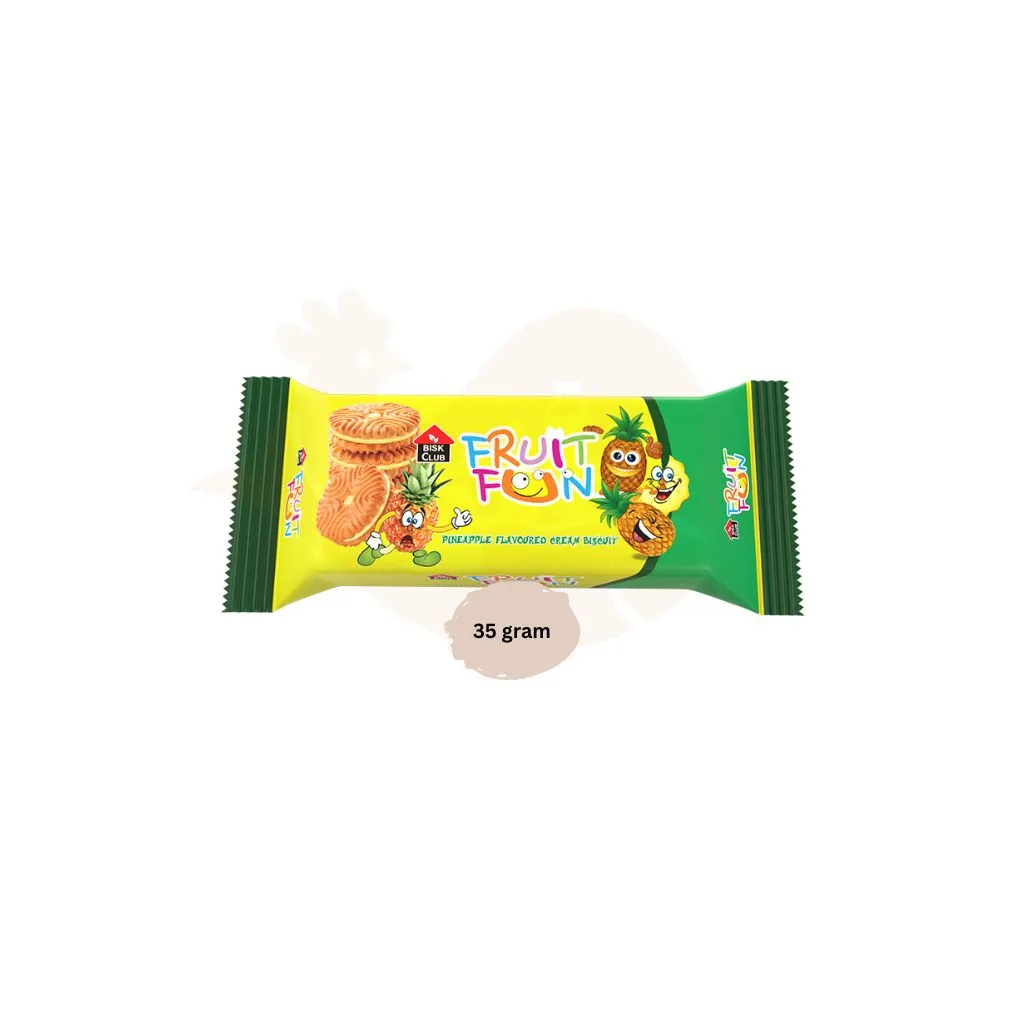 Bisk club fruit fun biscuits 35 gram | ফ্রুট ফান বিস্কুট