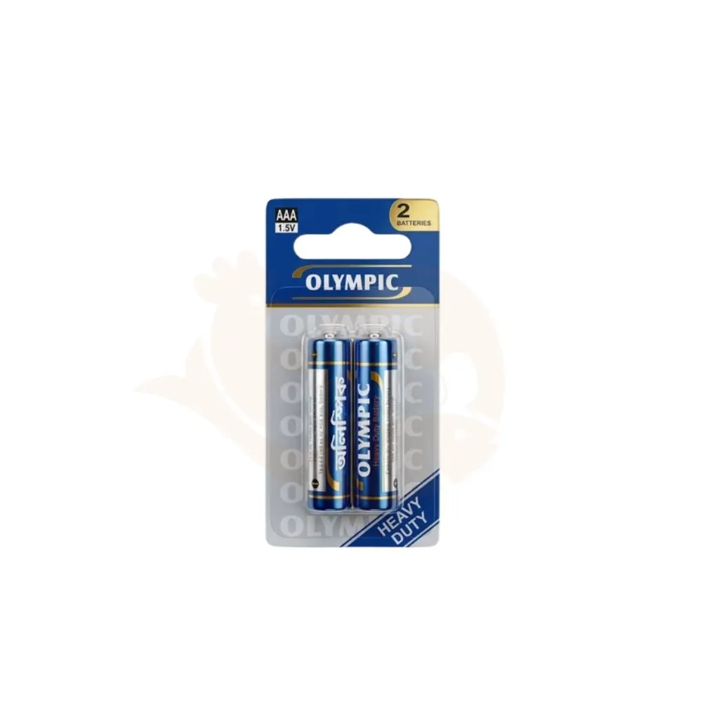 Olympic heavy duty remote battery 2 piece | অলিম্পিক ব্যাটারি