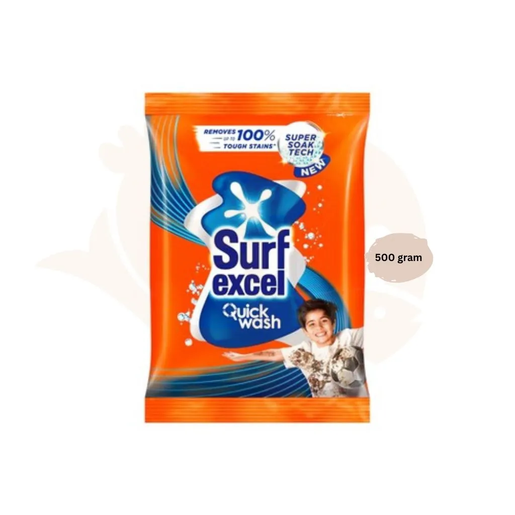 Surf excel detergent powder 500 gram | সার্ফ এক্সেল ডিটারজেন্ট পাউডার