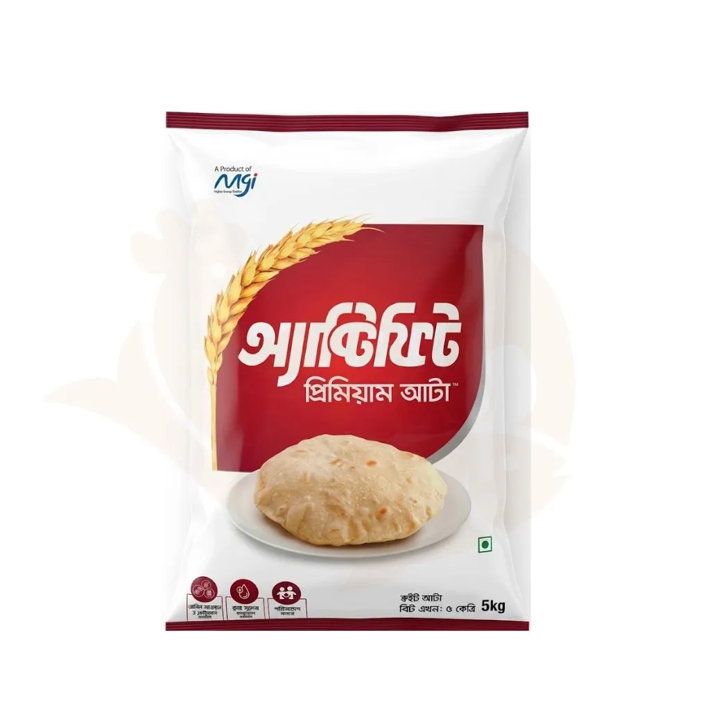 Fresh actifit premium atta 5 kg | ফ্রেশ প্রিমিয়াম আটা