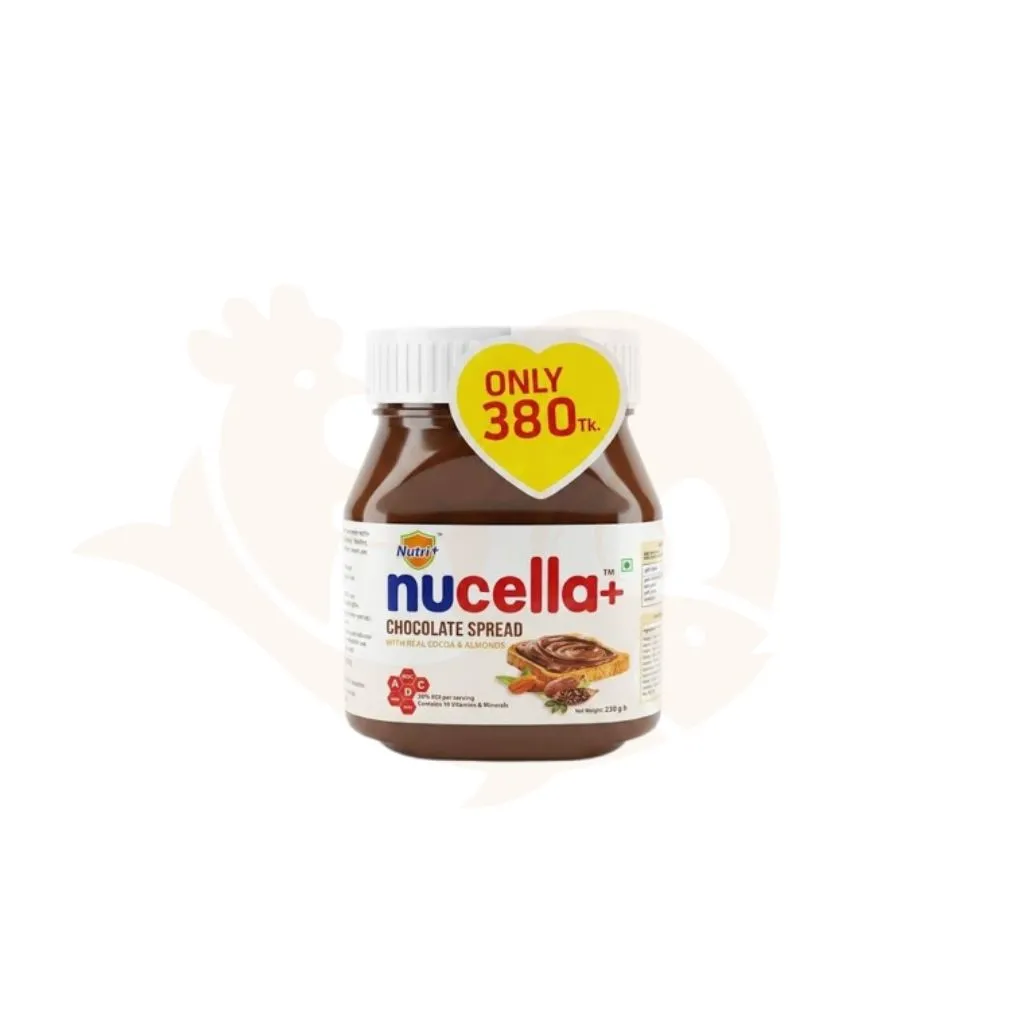 Nutri plus nucella chocolate spread 230 gram