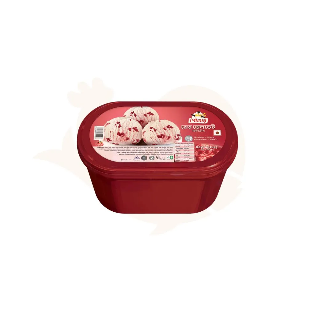 Polar premium red velvet ice cream 1 liter