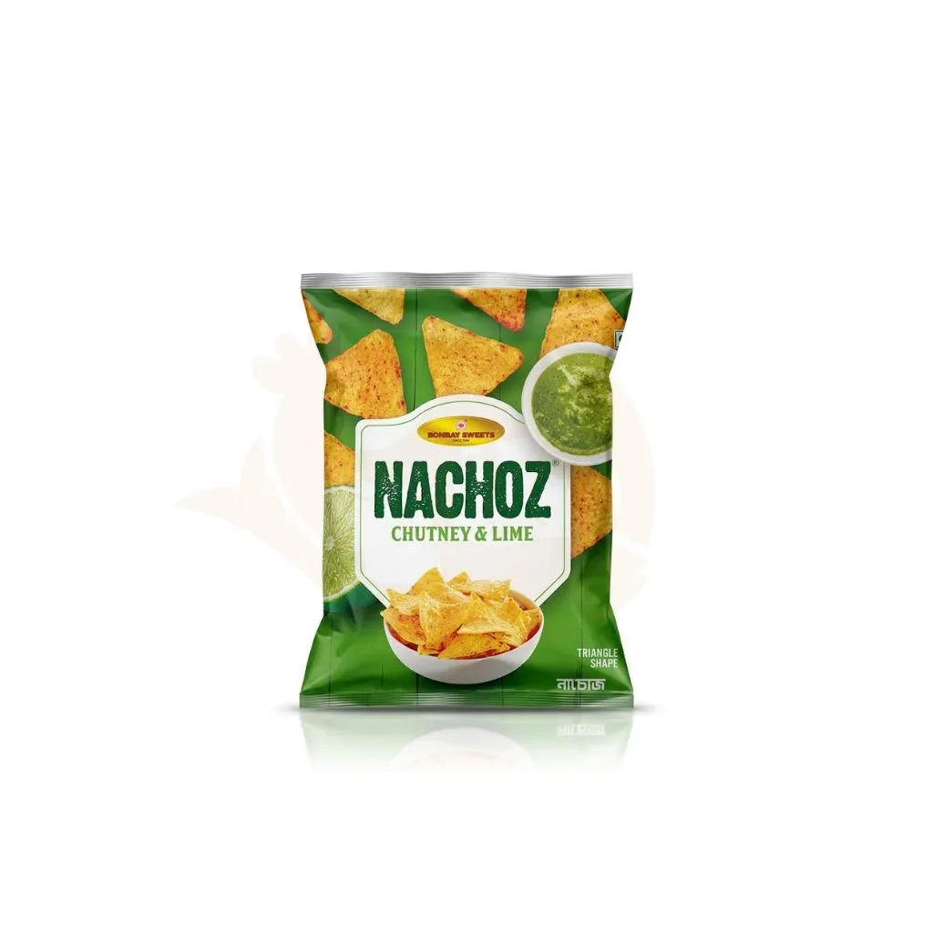Bombay Sweets Nachoz chutney & lime chips
